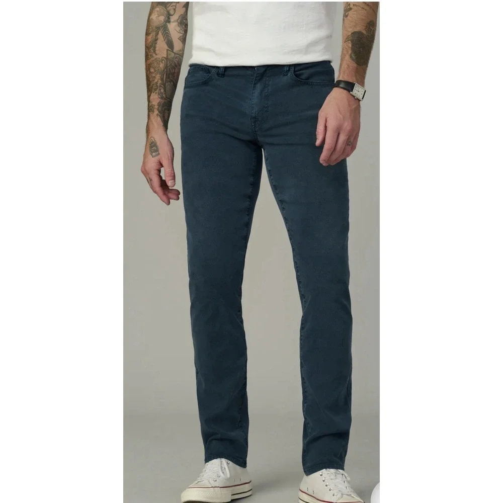 Joes The Brixton Straight + Narrow Pants Twill Jeans Midnight Navy 32 X 33